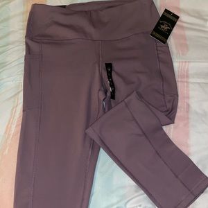 Beverly Hills Polo Club Fitness Purple/Lavender Leggings size L
